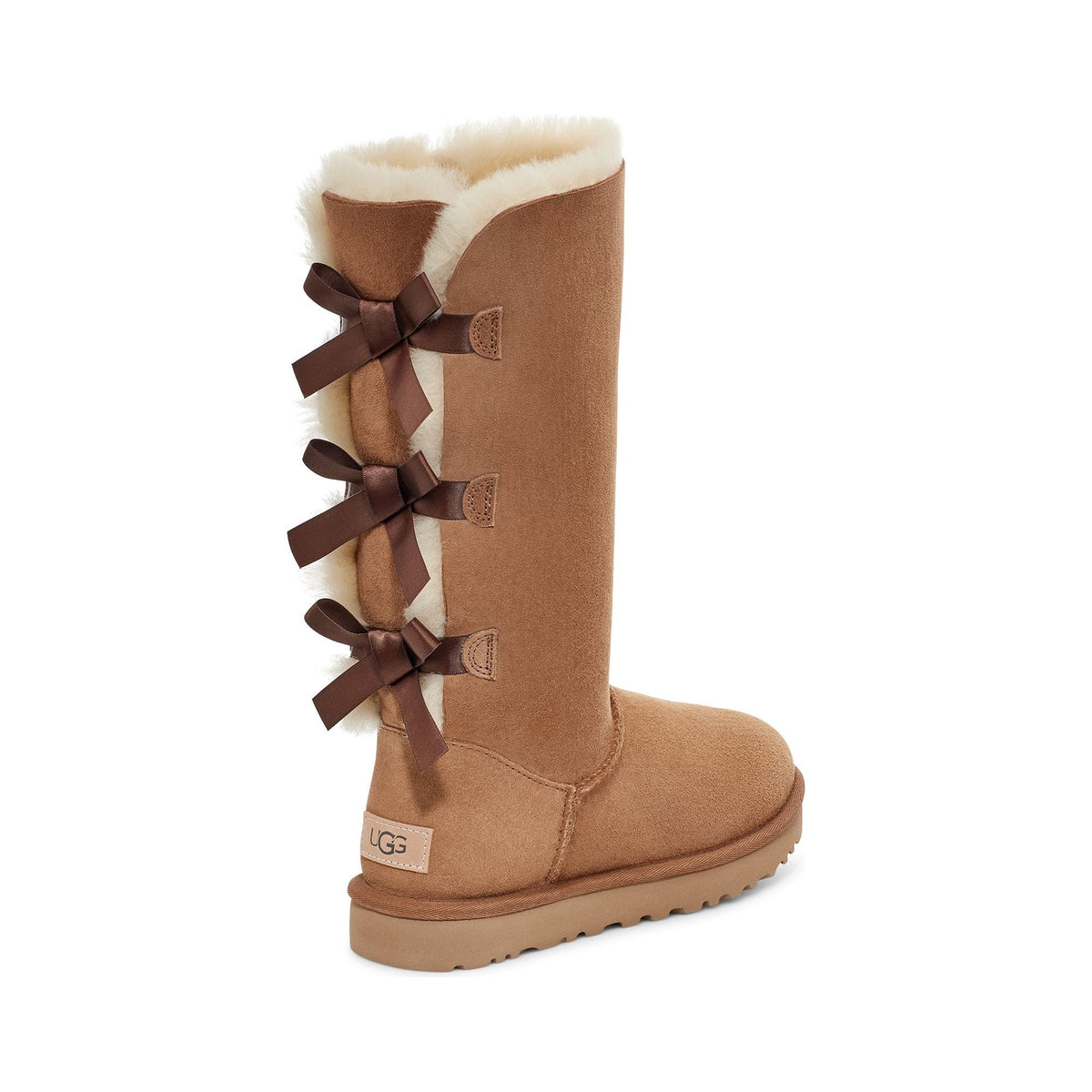 UGG Women's Bailey Bow Tall II Boot in Chestnut