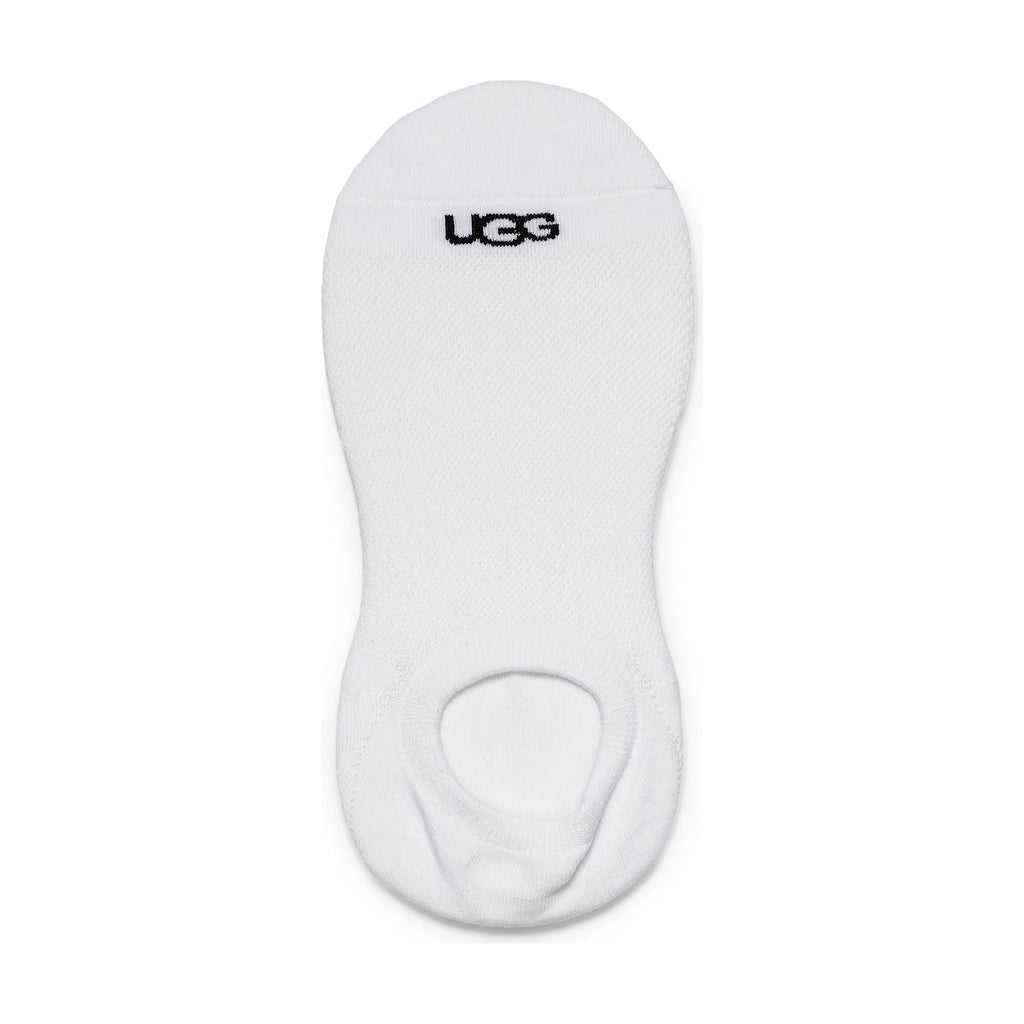 Ugg Women's Stela No-Show 3 Pack Socks in White Grey & Black