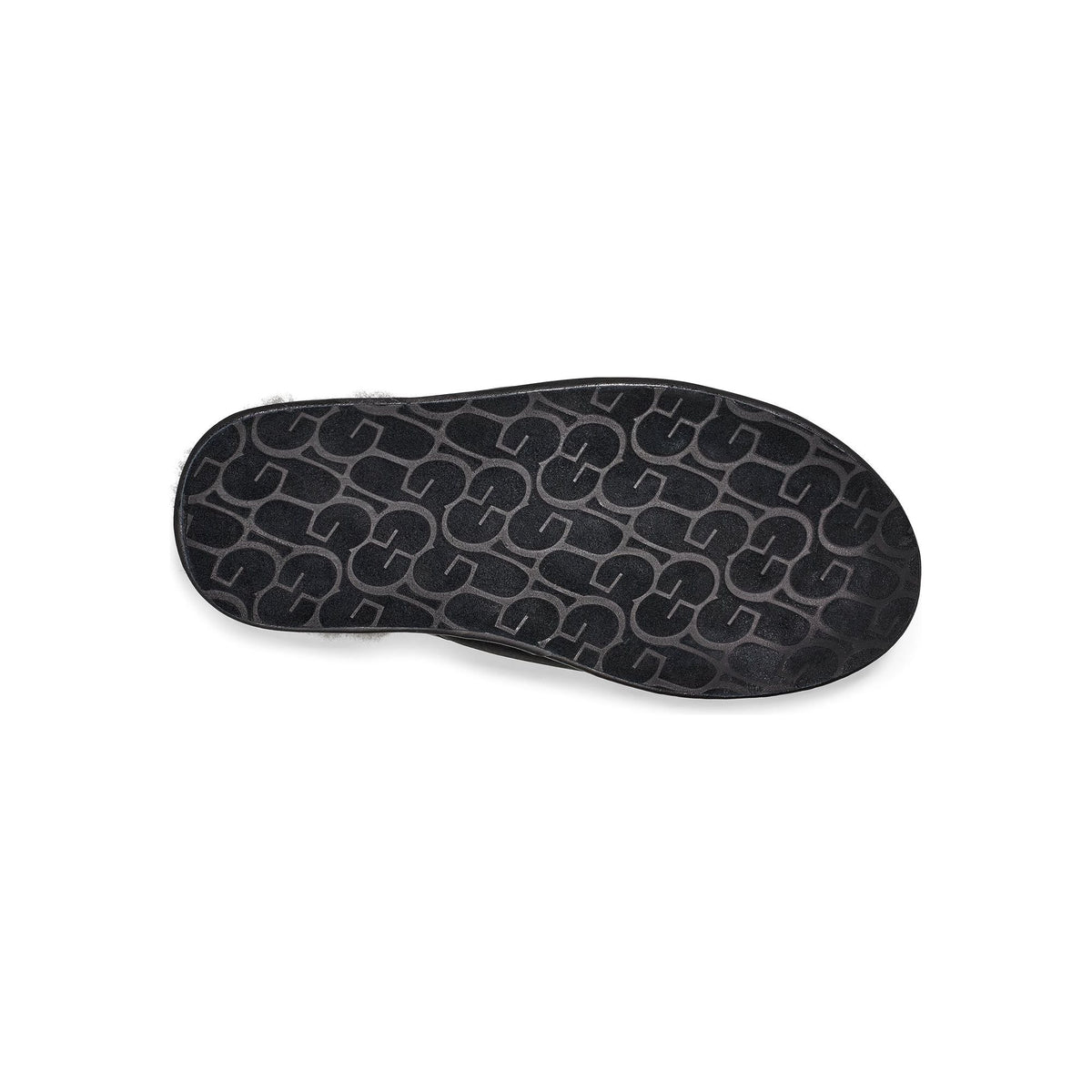 UGG Men's Scuff Leather Slipper in Black