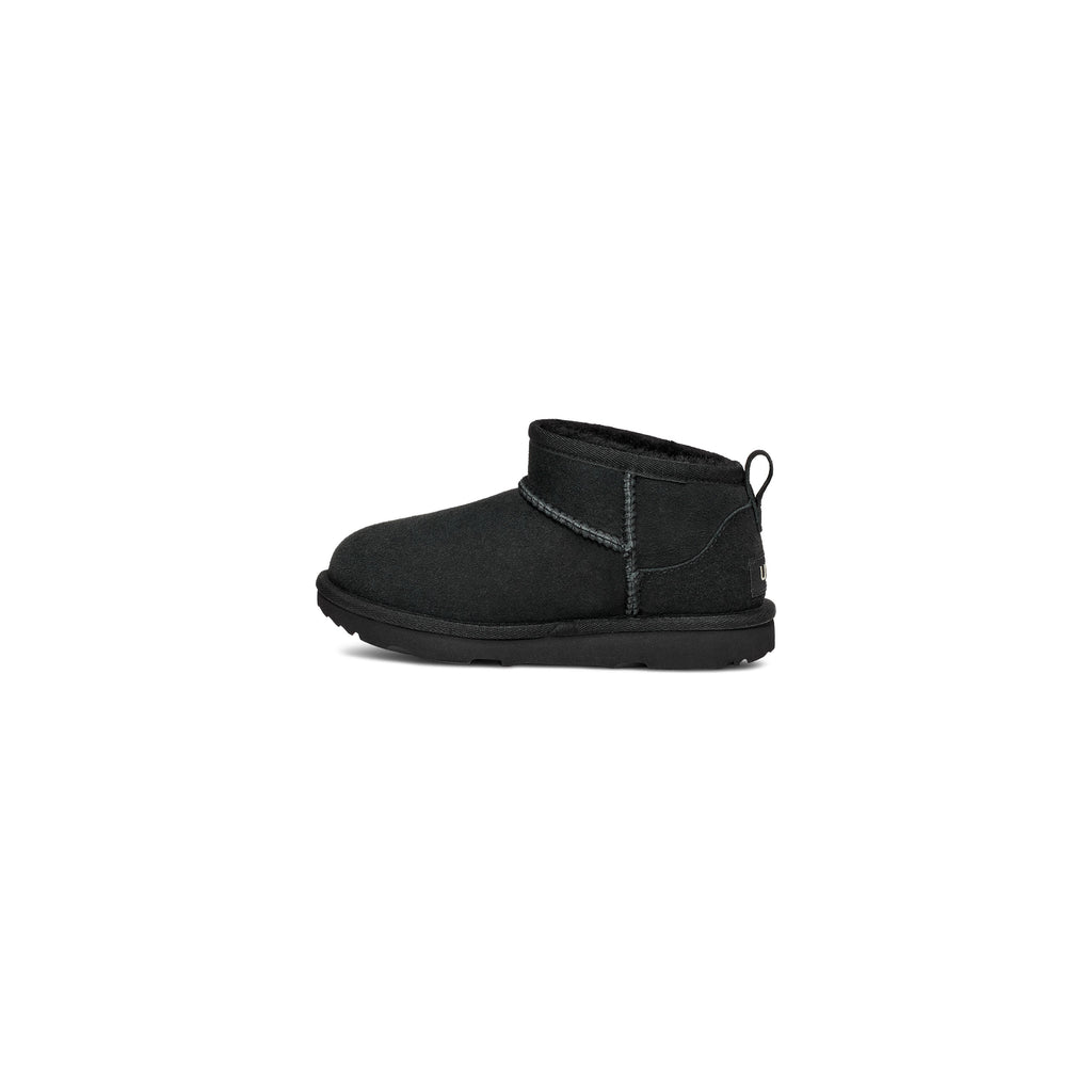 UGG Kids' Classic Ultra Mini in Black