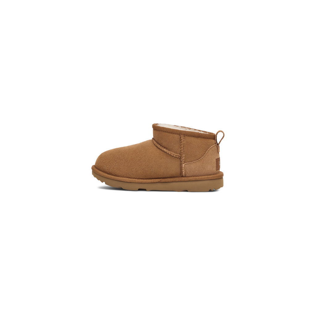 UGG Kid's Classic Ultra Mini in Chestnut