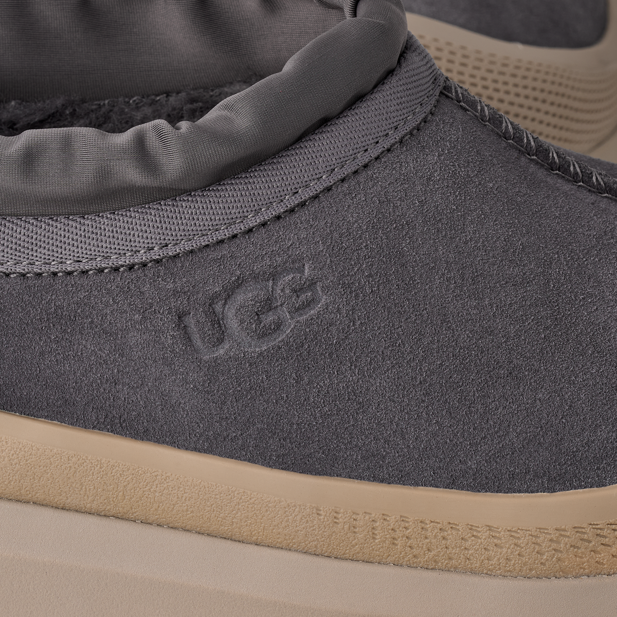 UGG All Gender Tasman Weather Hybrid in Obsidian / Cobble Grey