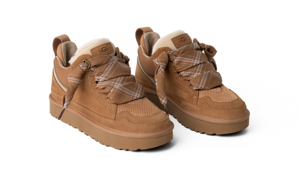 UGG Kid's Lowmel in Chestnut