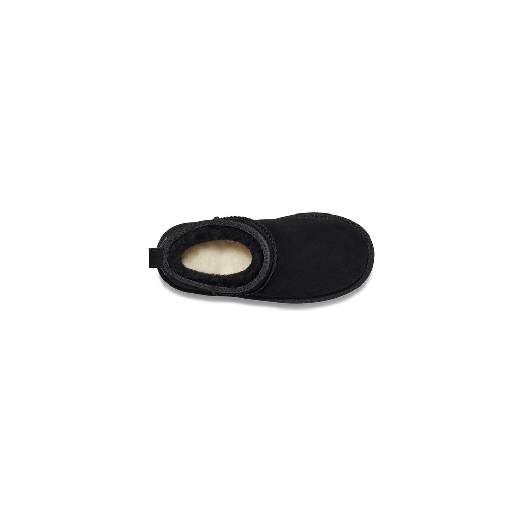 UGG Kid's Classic Ultra Mini Platform in Black