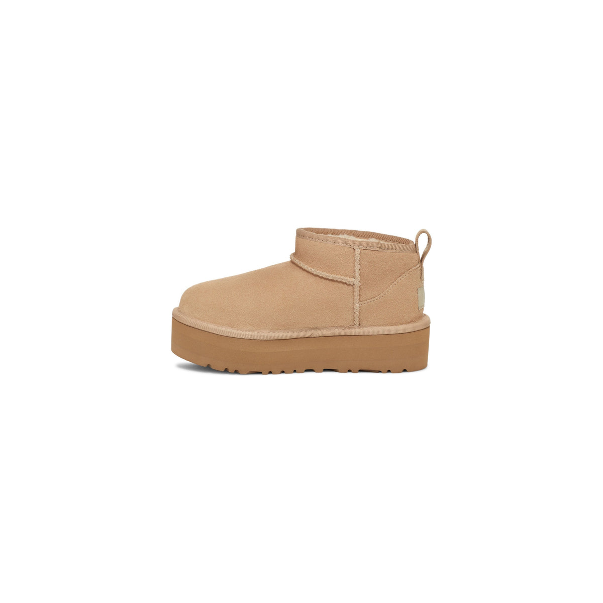 UGG Kid's Classic Ultra Mini Platform in Sand