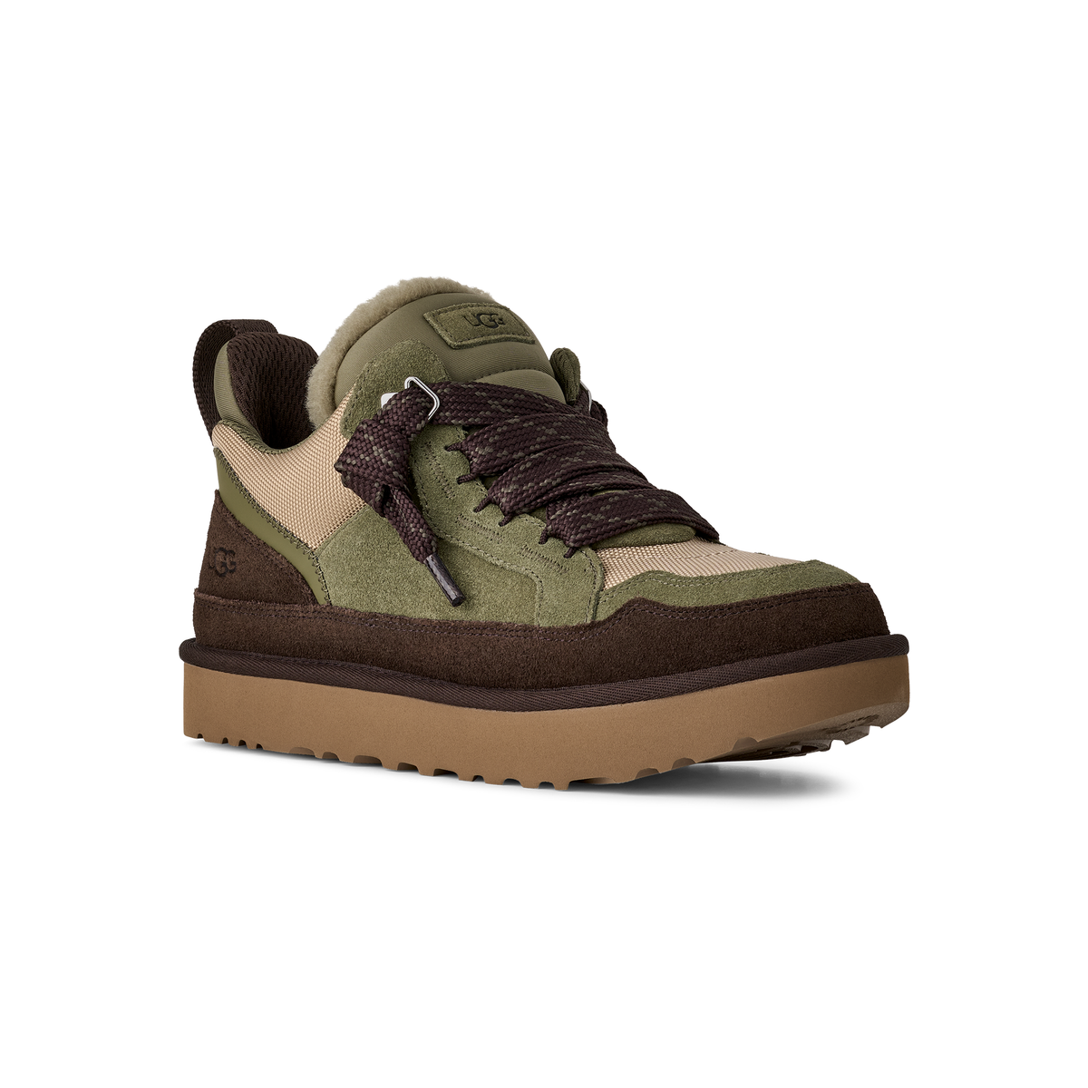 UGG Men's Lowmel in Burnt Olive / Mustard Seed
