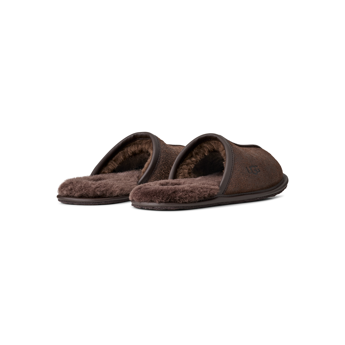 UGG Men's Scuff Leather Distressed in Dusted Cocoa