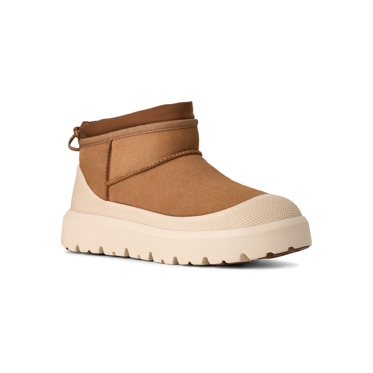 UGG Men's Classic Ultra Mini Weather Hybrid in Chestnut Whitecap