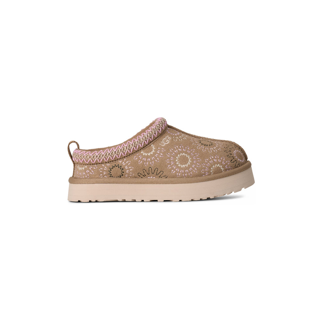 UGG Kid's Tazz Sun Stitch in Mustard Seed