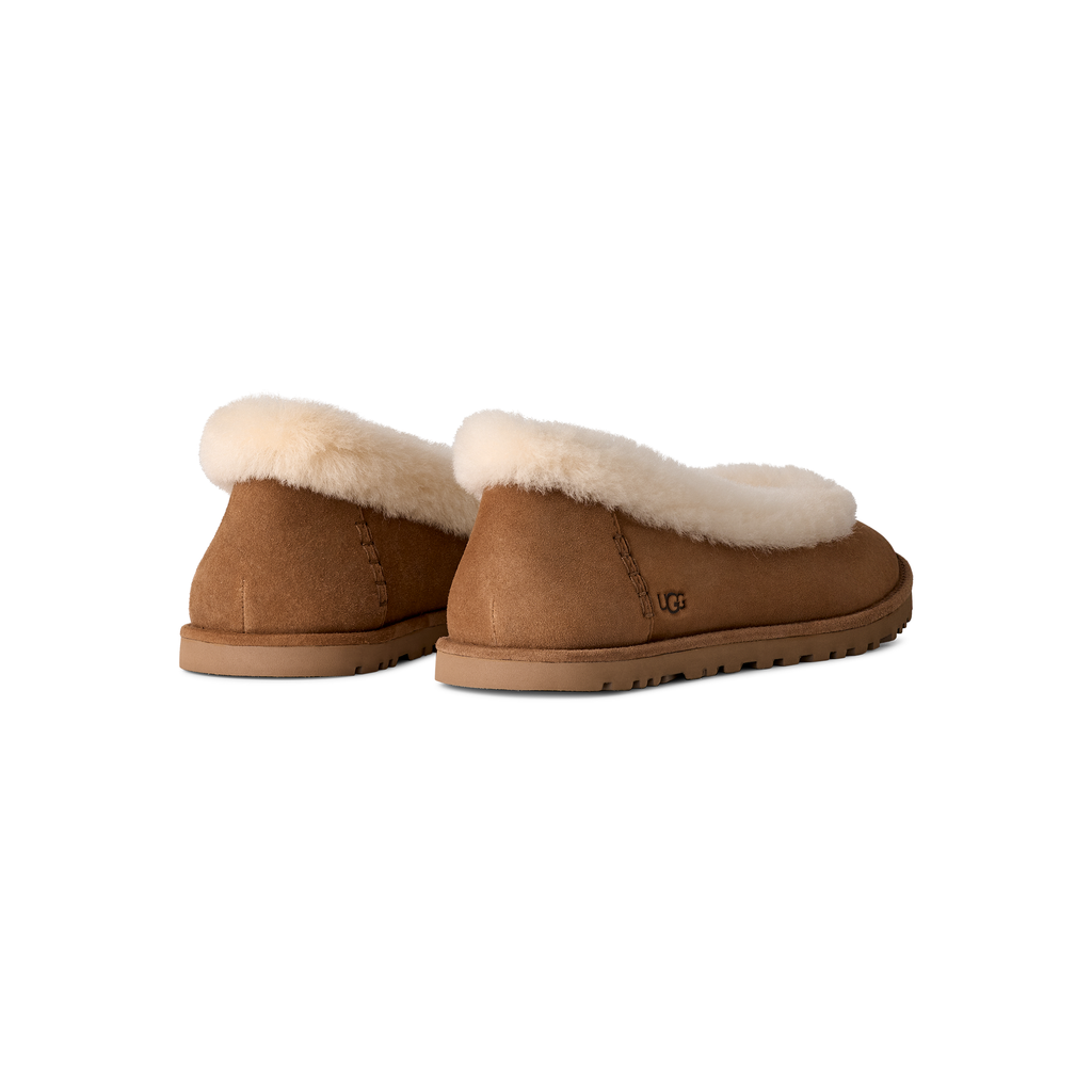 UGG Women's Zora Ballet Flat in Chestnut