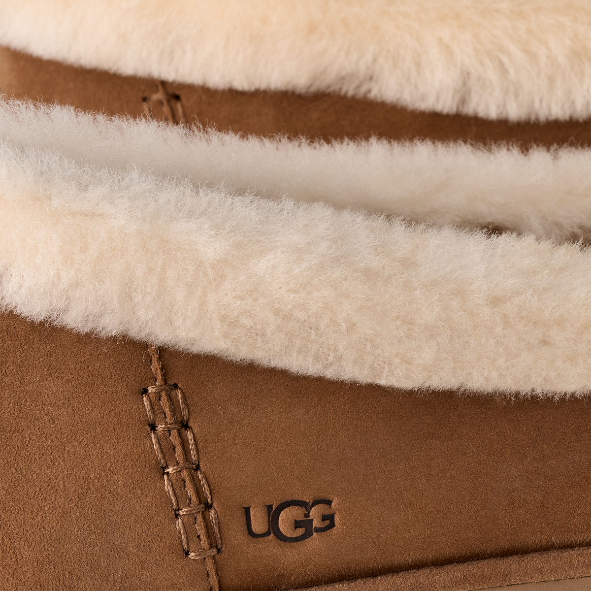 UGG Women's Zora Ballet Flat in Chestnut