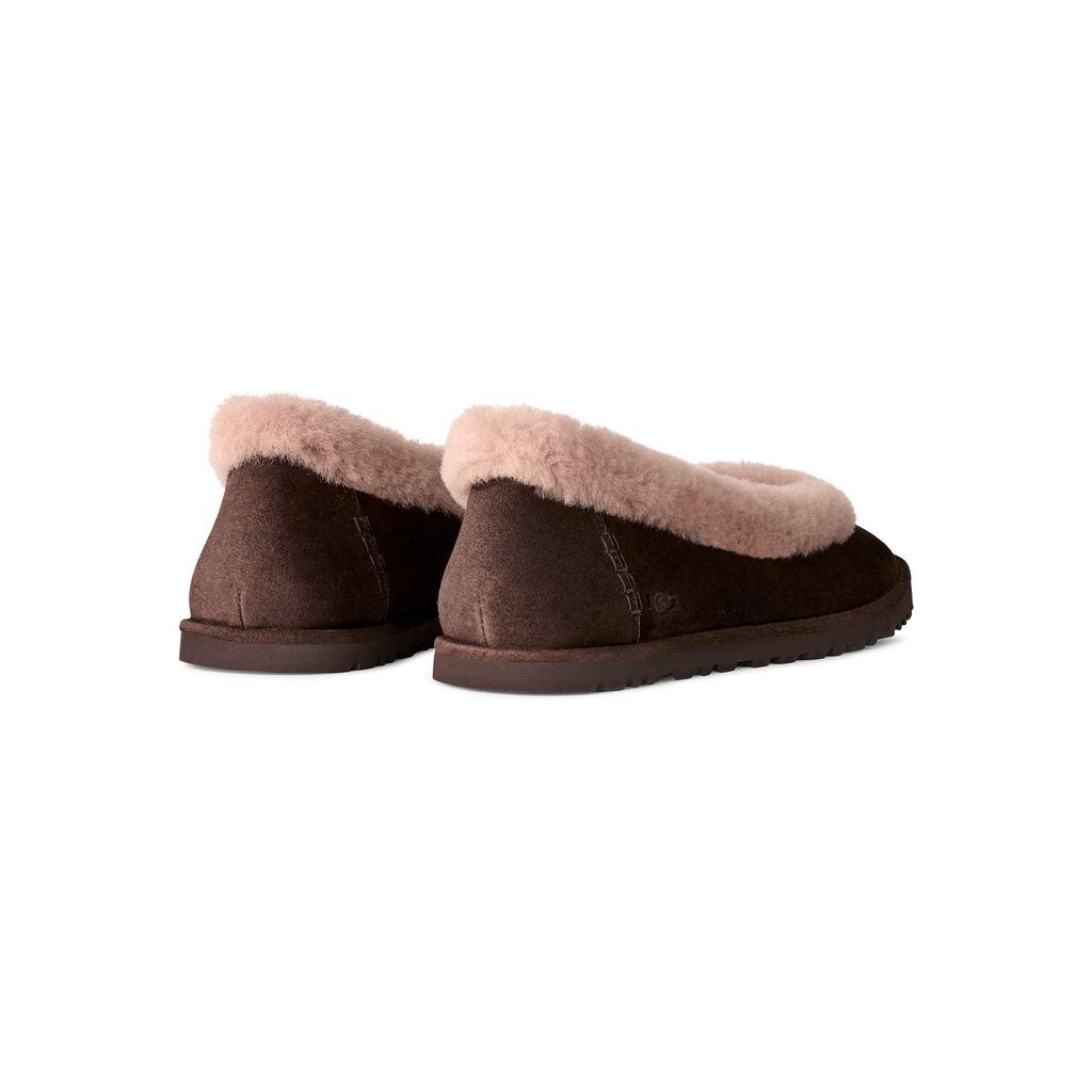 UGG Women's Zora Ballet Flat in Dusted Cocoa