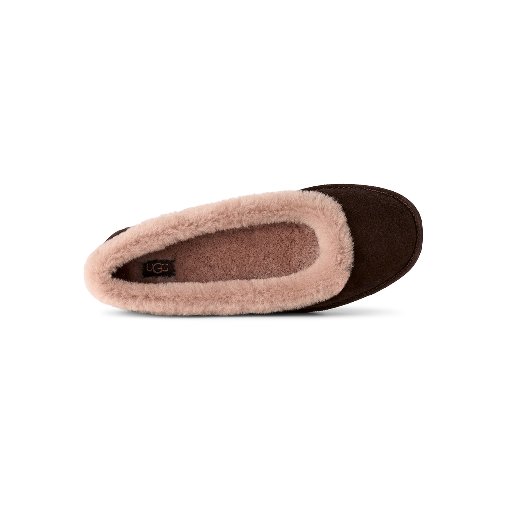 UGG Women's Zora Ballet Flat in Dusted Cocoa