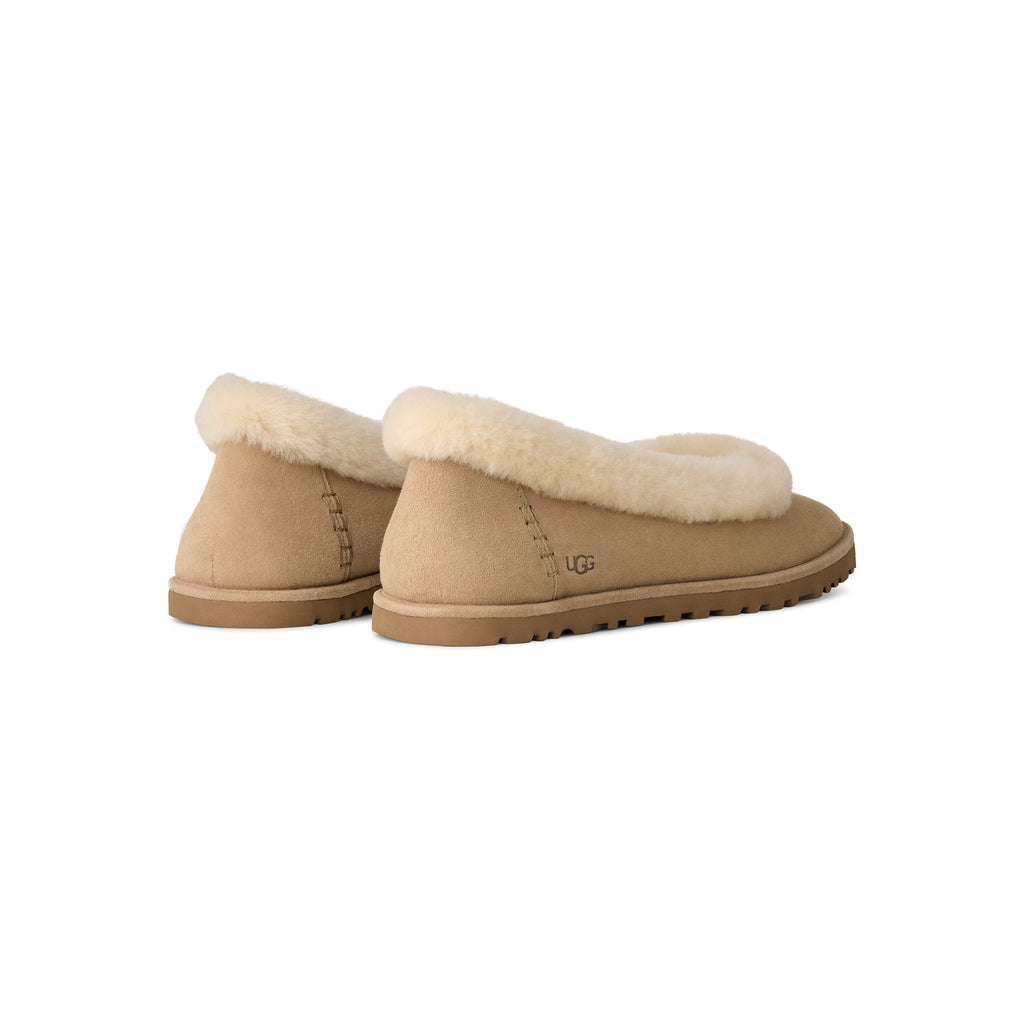 UGG Women's Zora Ballet Flat in Sand