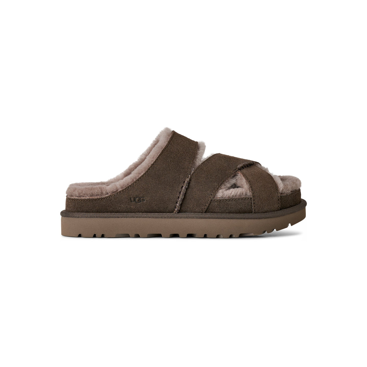 UGG Women's Greenport Slide in Dense Smoke