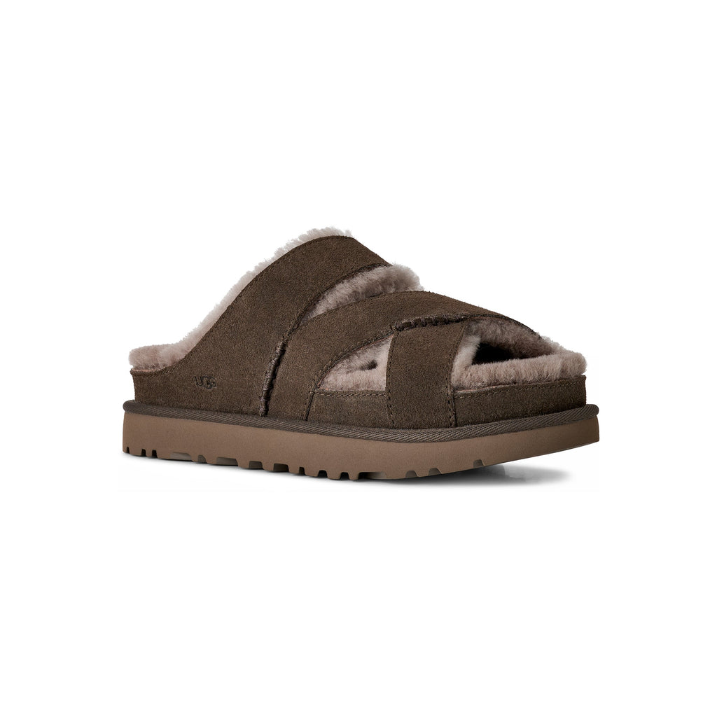 UGG Women's Greenport Slide in Dense Smoke