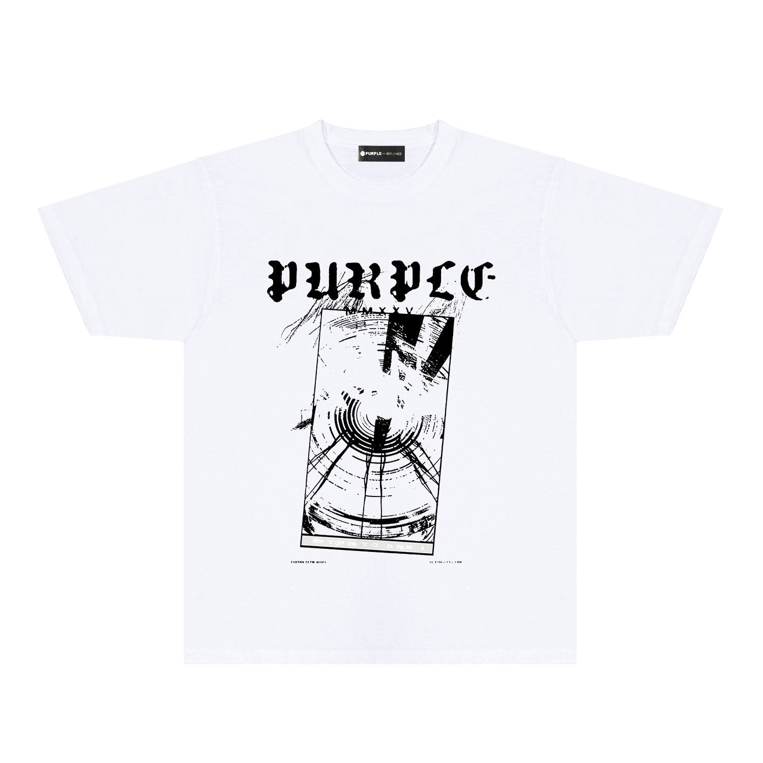 Street style Purple Brand T-shirt