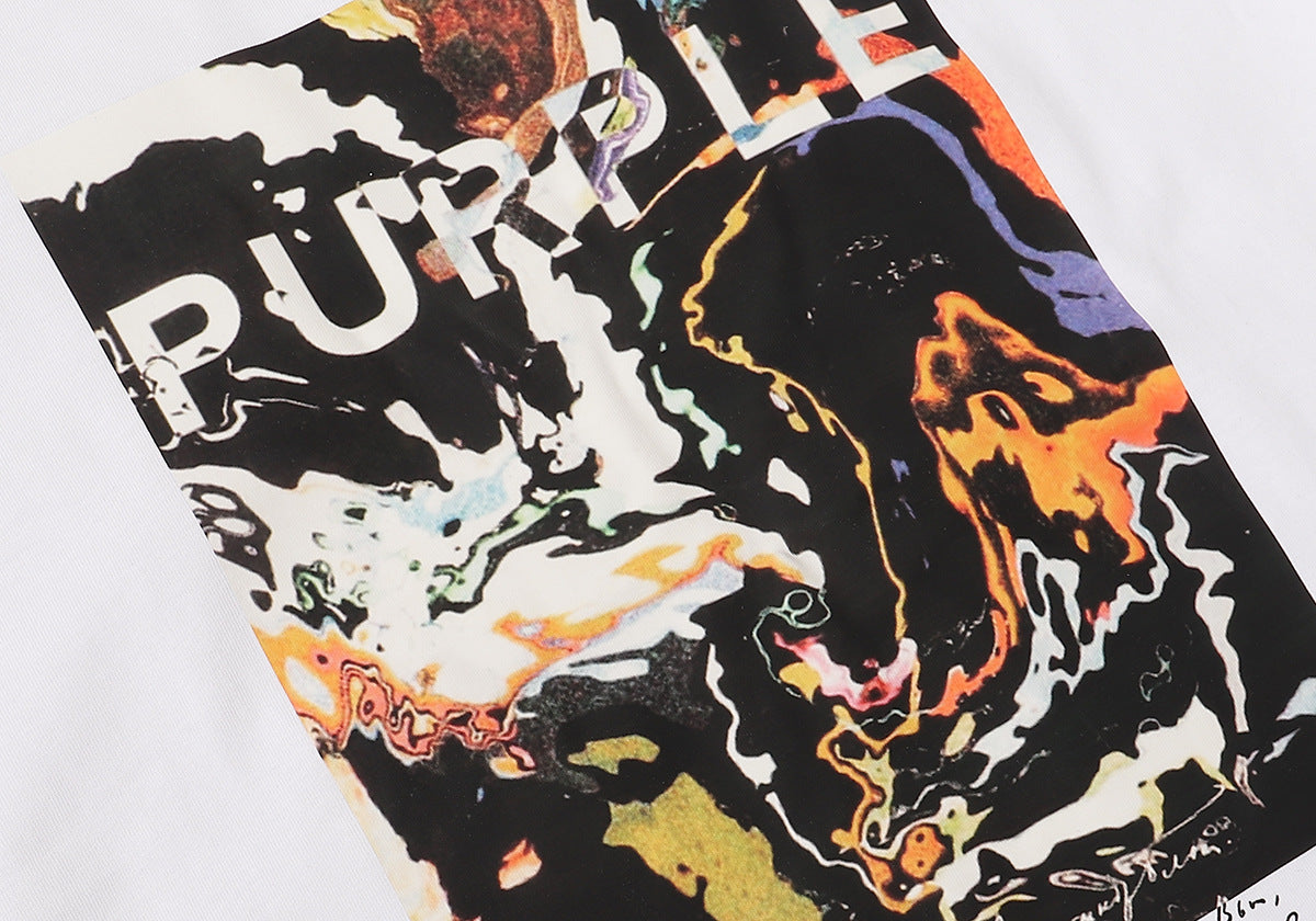 Street style Purple Brand T-shirt