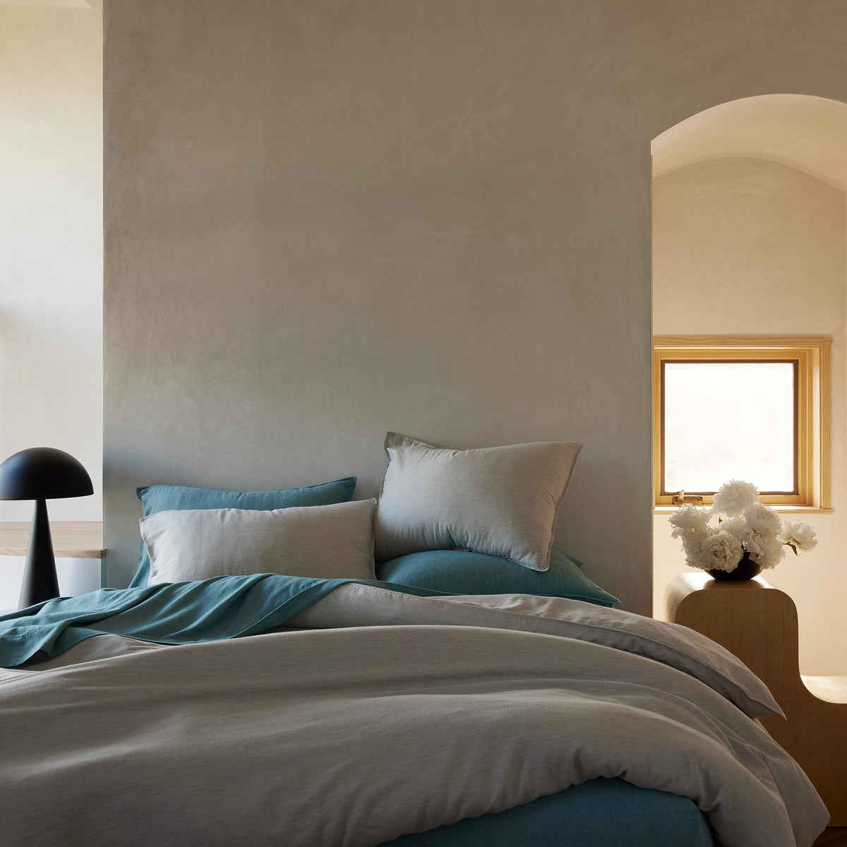 Heathered Cashmere Bedding Move-In Bundle