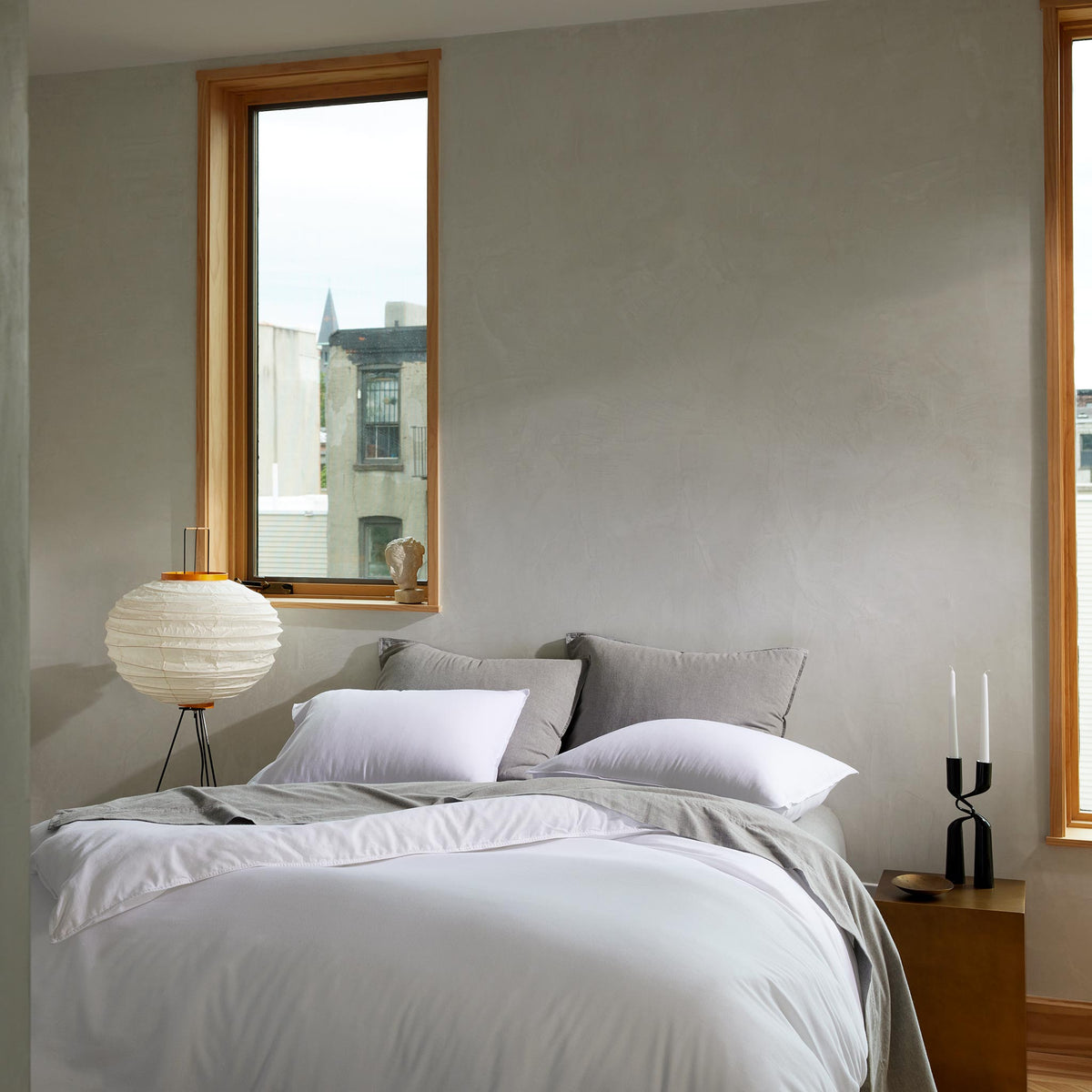 Heathered Cashmere Pillowcase Set