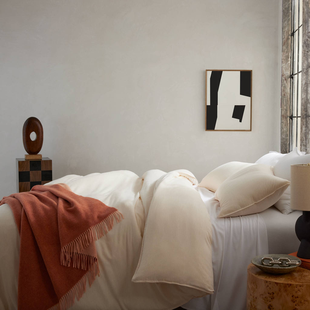 Heathered Cashmere Pillowcase Set
