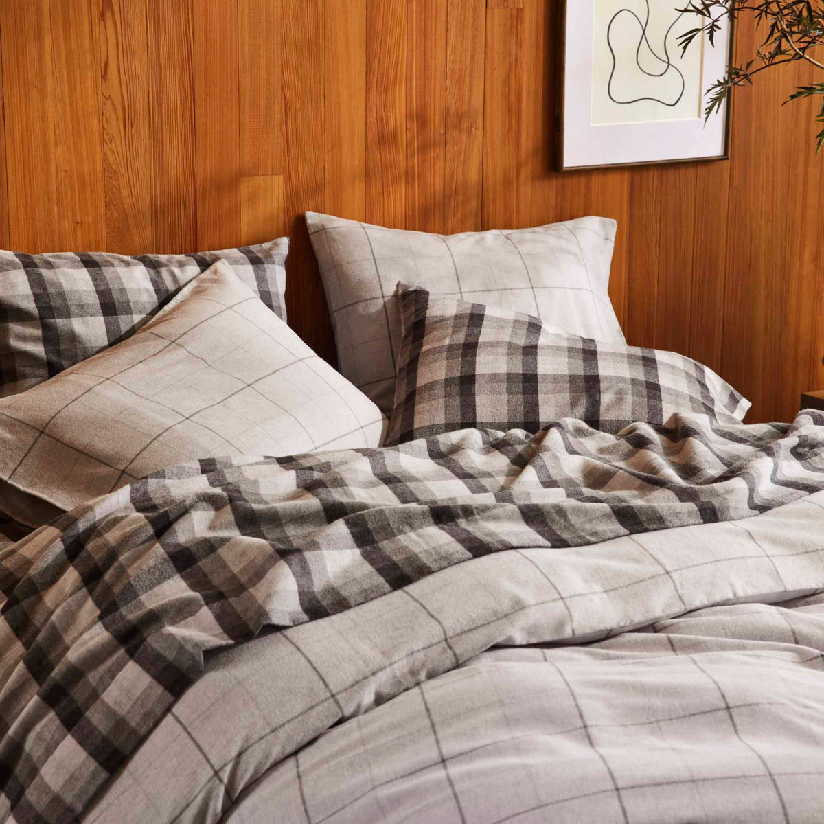 Brushed Flannel Pillowcase Set