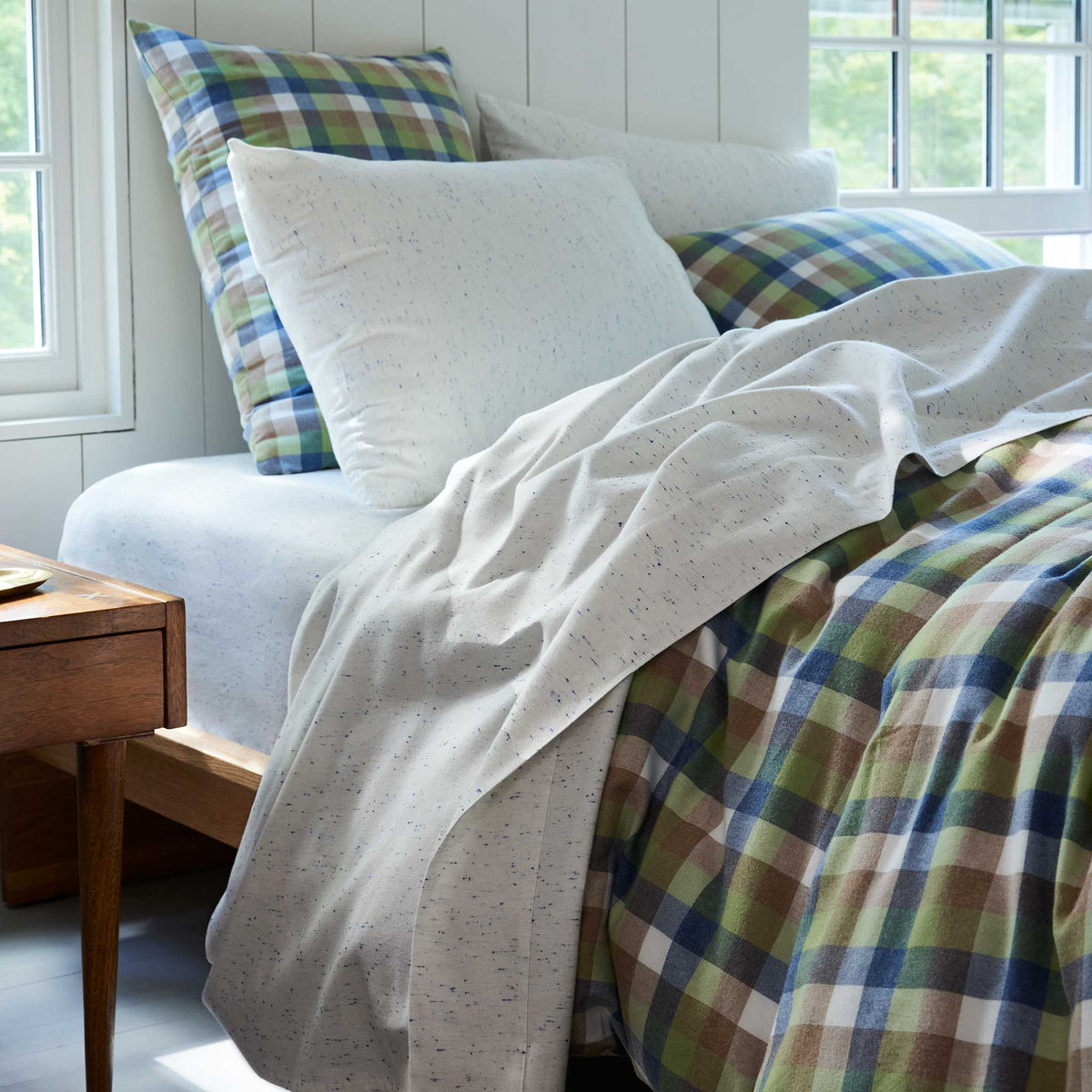 Brushed Flannel Pillowcase Set