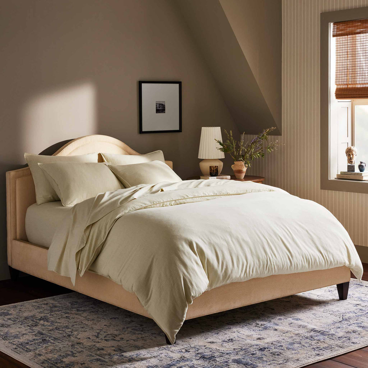 Heathered Cashmere Pillowcase Set