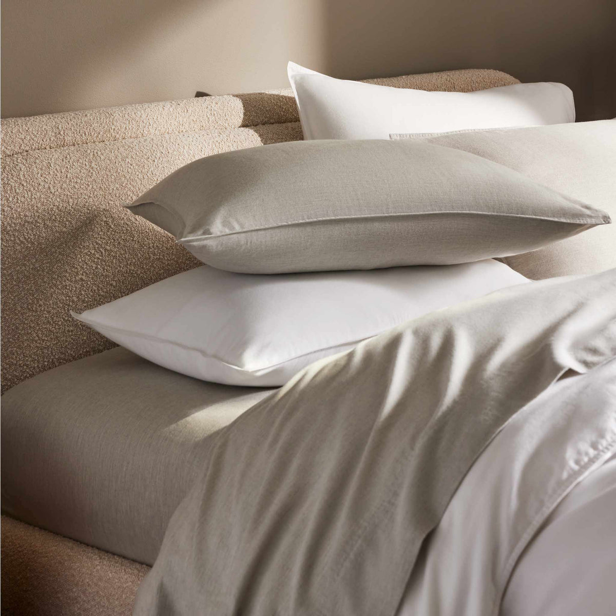 Heathered Cashmere Bedding Move-In Bundle