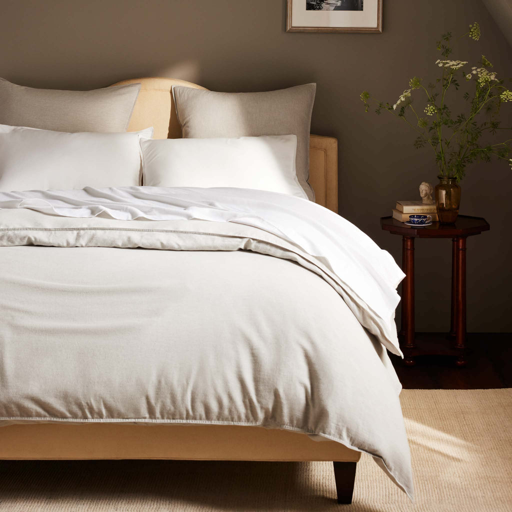 Heathered Cashmere Bedding Move-In Bundle
