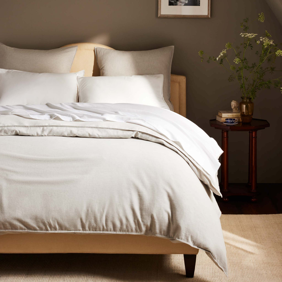 Heathered Cashmere Bedding Move-In Bundle