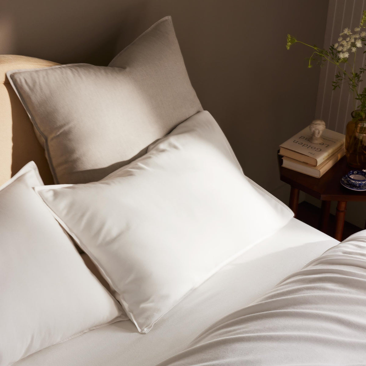 Heathered Cashmere Bedding Move-In Bundle