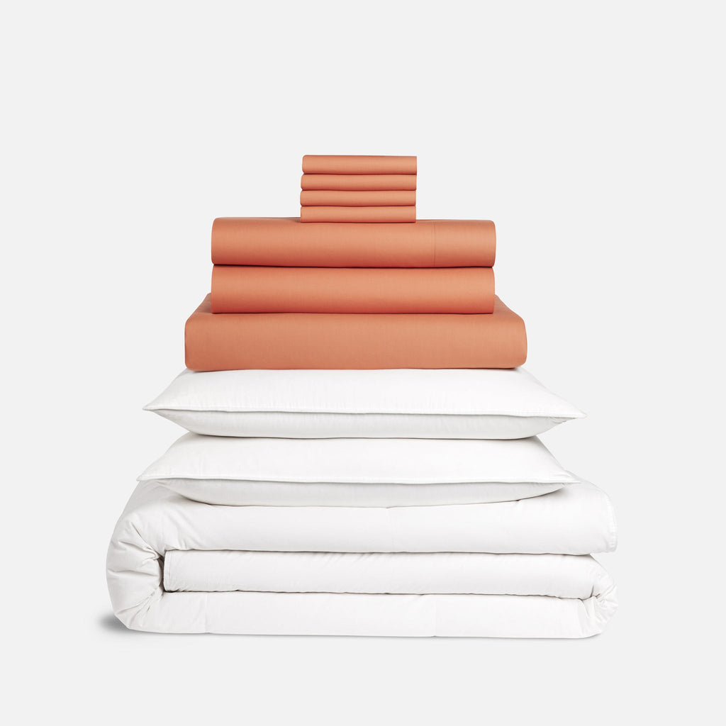 Classic Percale Bedding Move-In Bundle