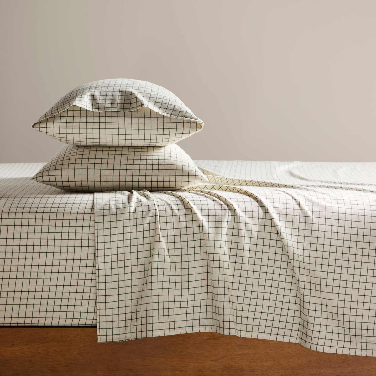 Brushed Flannel Pillowcase Set