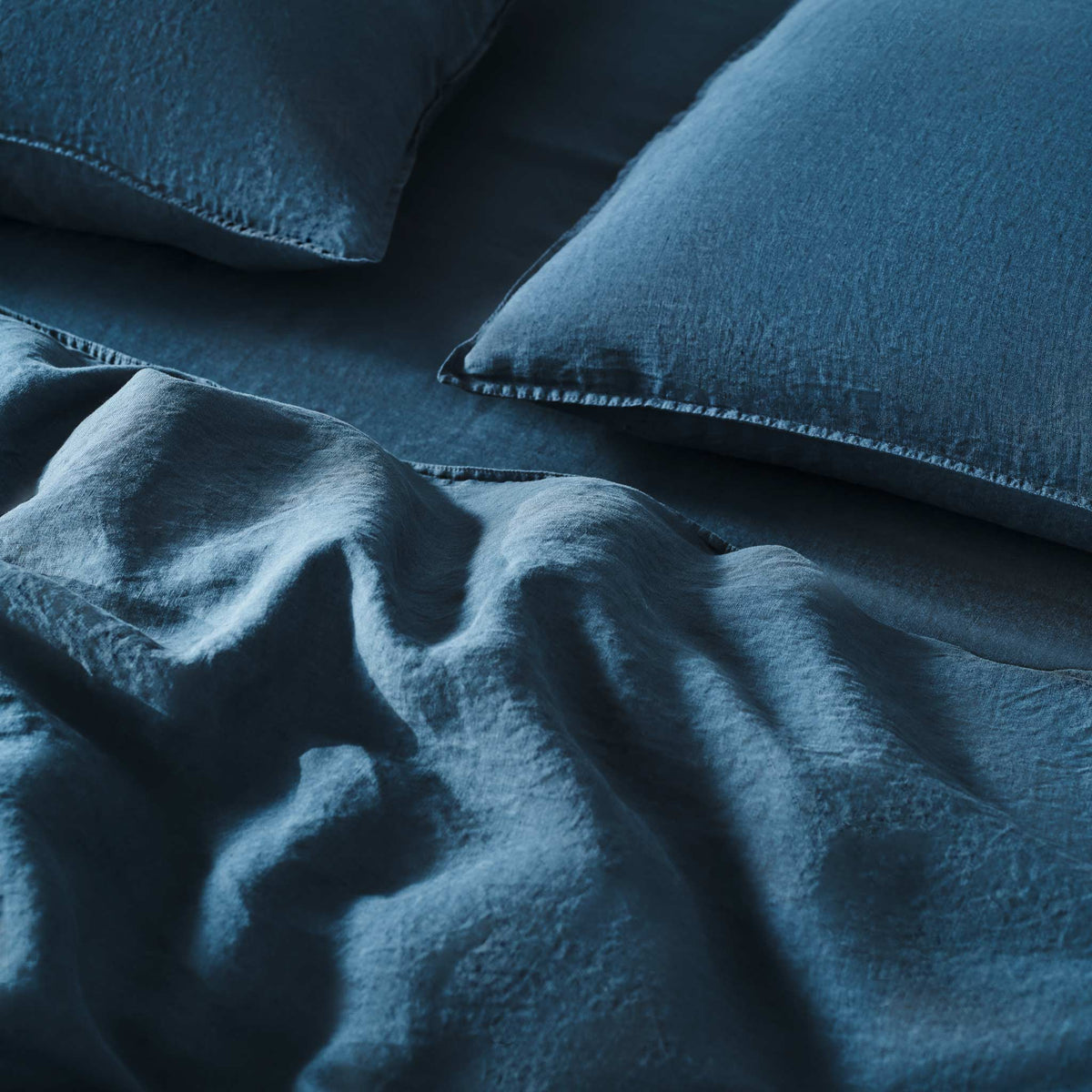 Washed European Linen Bedding Move-In Bundle