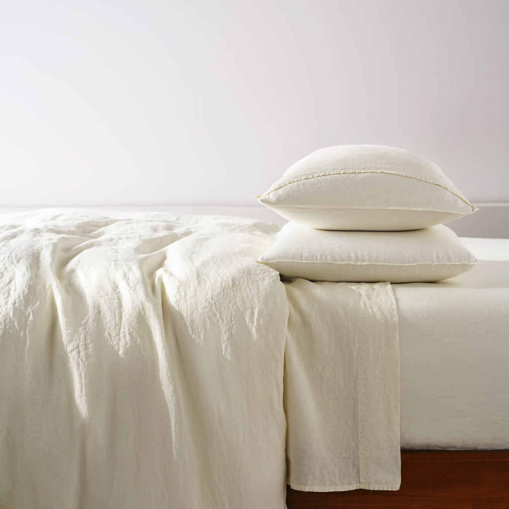 Washed European Linen Bedding Move-In Bundle