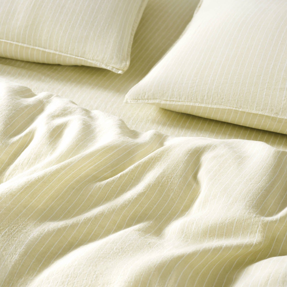 Washed European Linen Pillowcase Set
