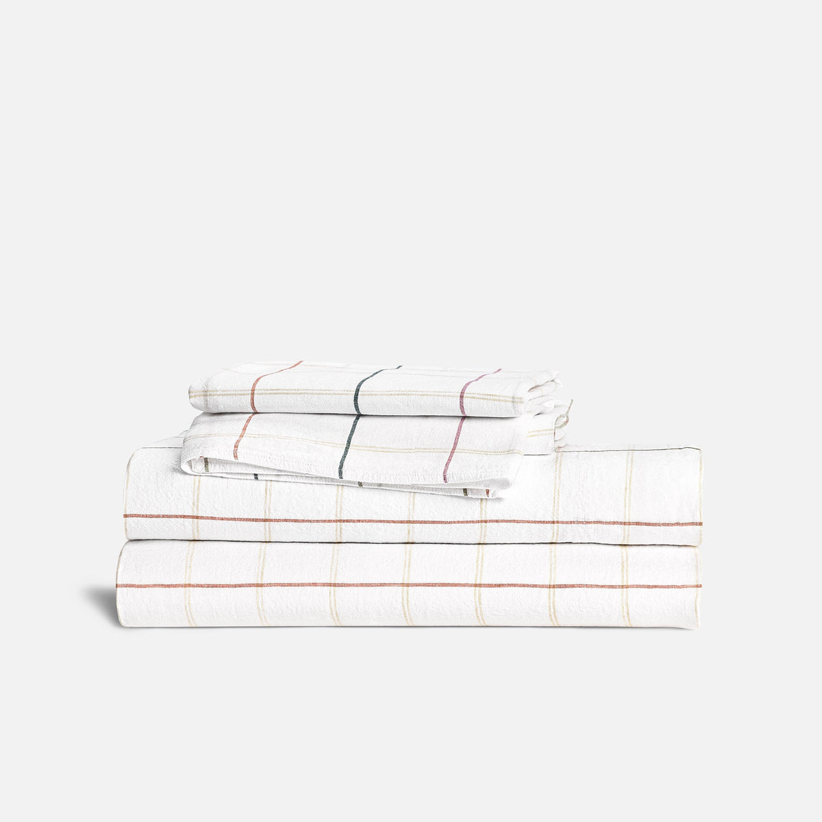 Washed European Linen Core Sheet Set