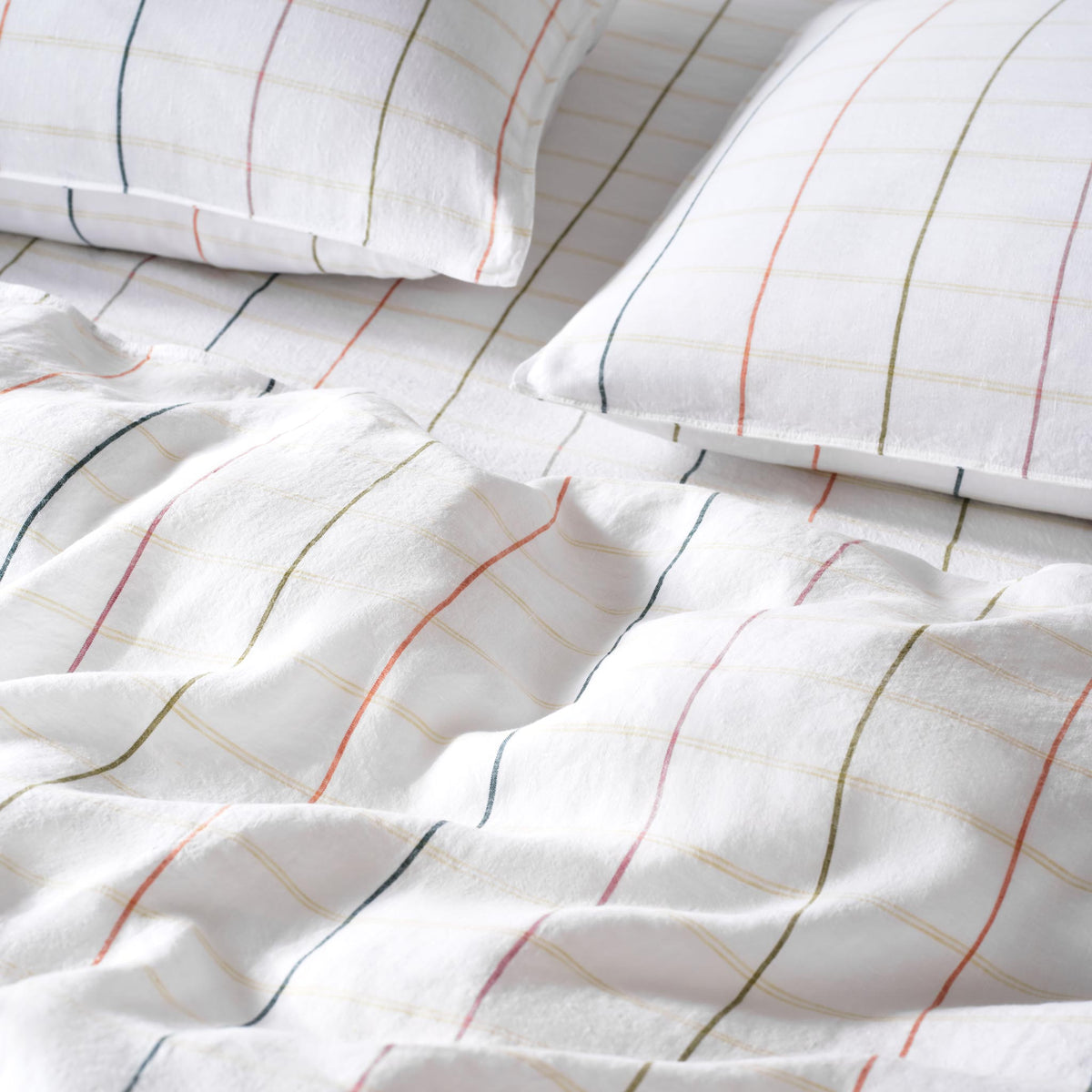 Washed European Linen Pillowcase Set