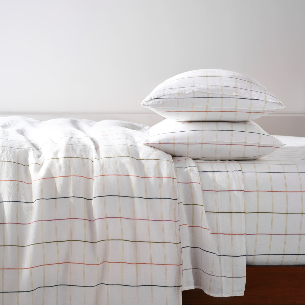 Washed European Linen Bedding Move-In Bundle