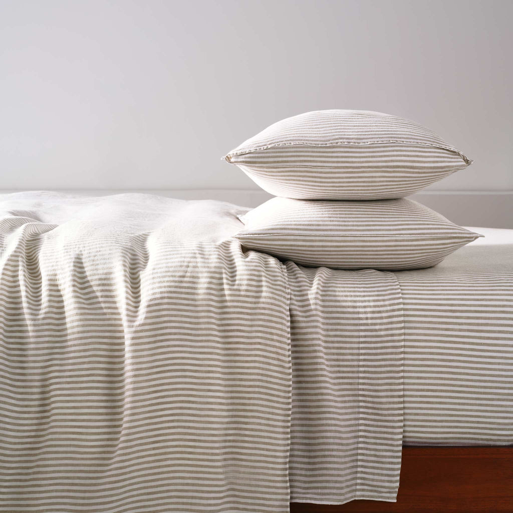 Washed European Linen Pillowcase Set