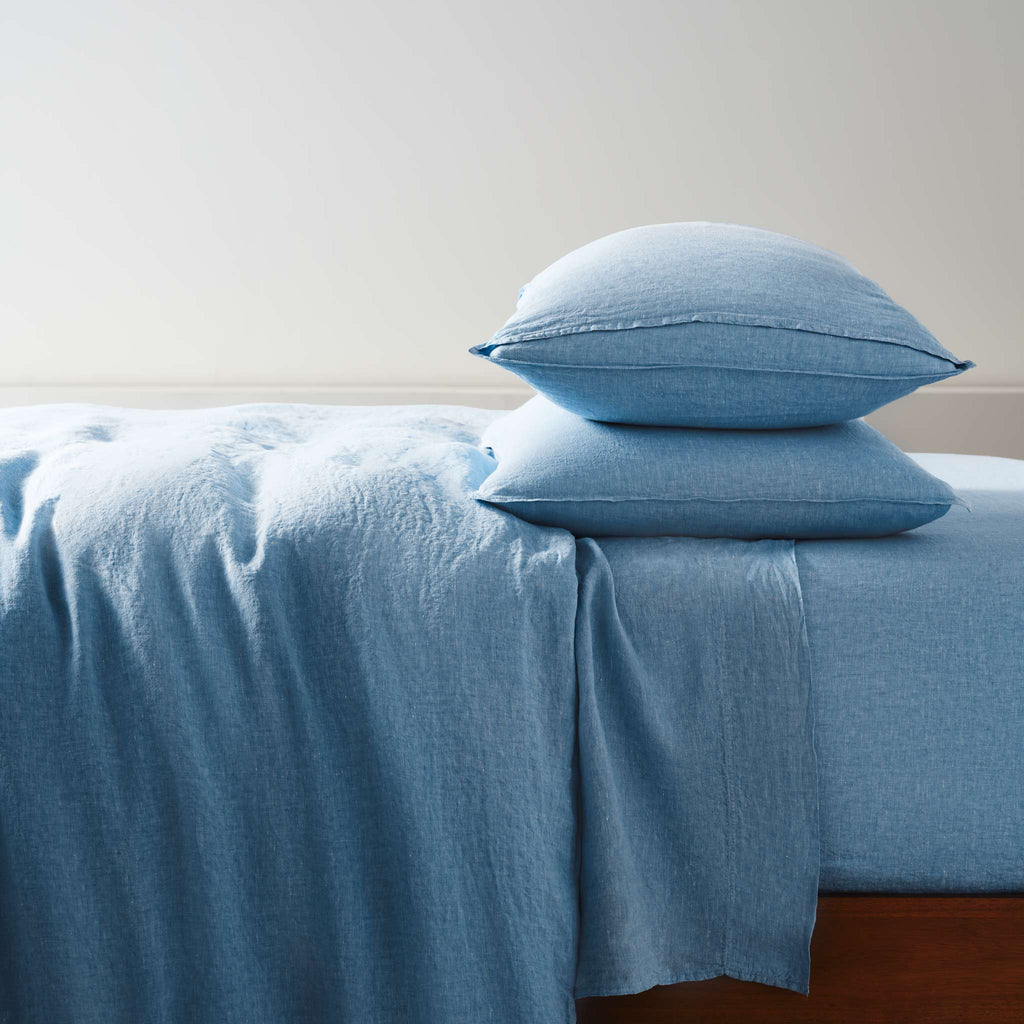 Washed European Linen Bedding Move-In Bundle