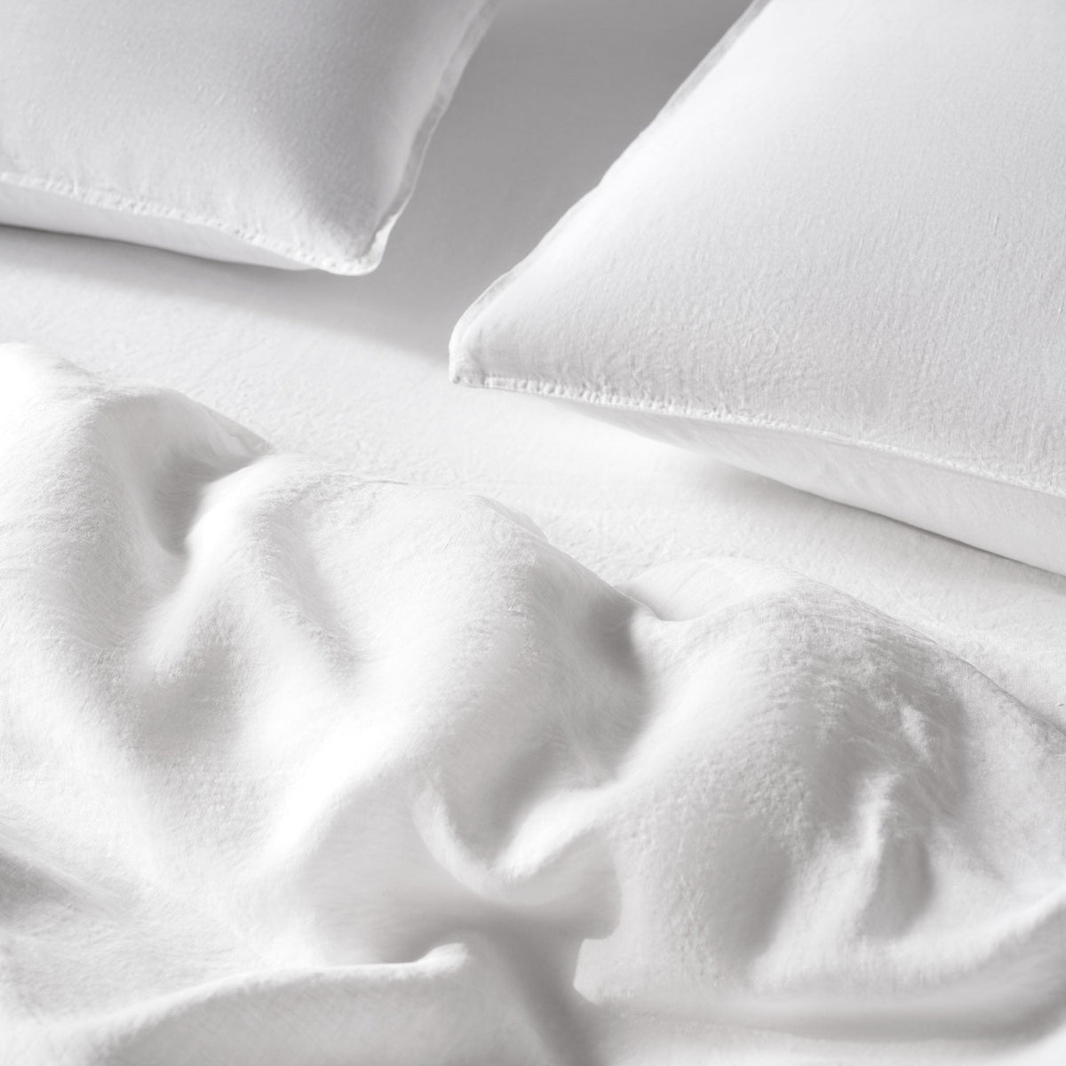 Washed European Linen Fitted Sheet
