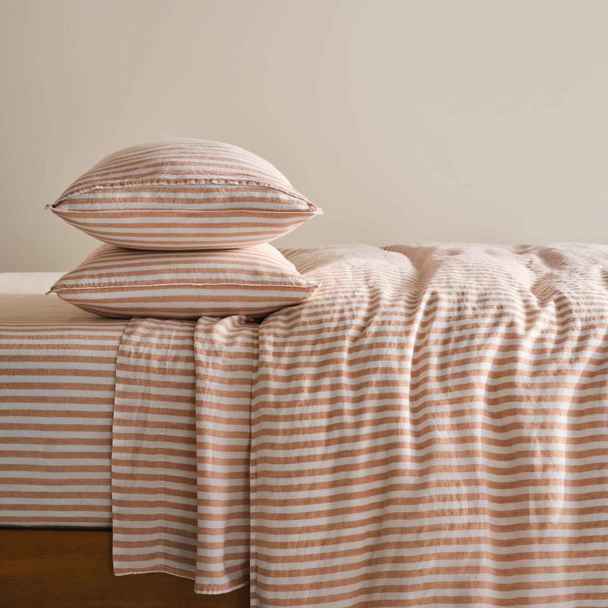 Washed European Linen Pillowcase Set