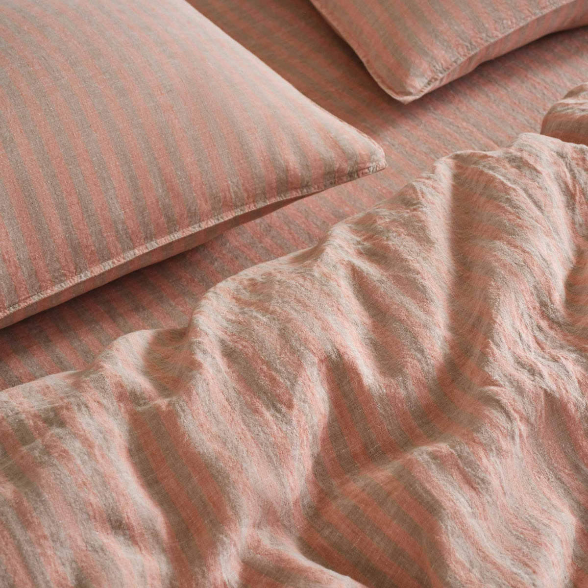 Washed European Linen Pillowcase Set