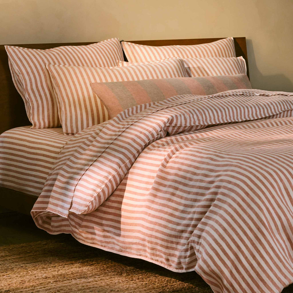 Washed European Linen Duvet Set