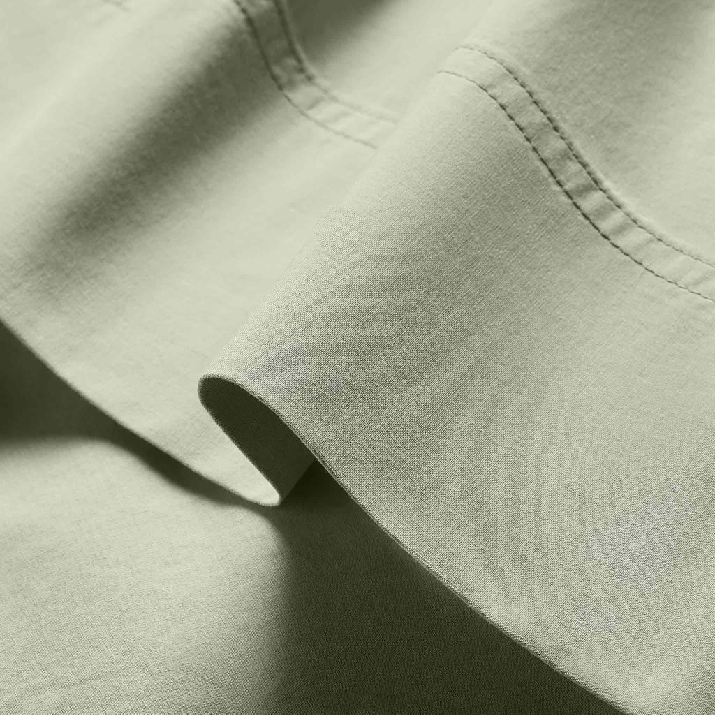 Set of 2 Washed Classic Percale Core Sheet Set Bundle