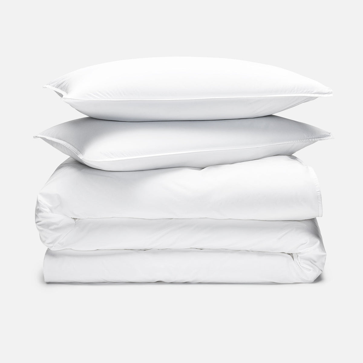 Washed Classic Percale Duvet Set