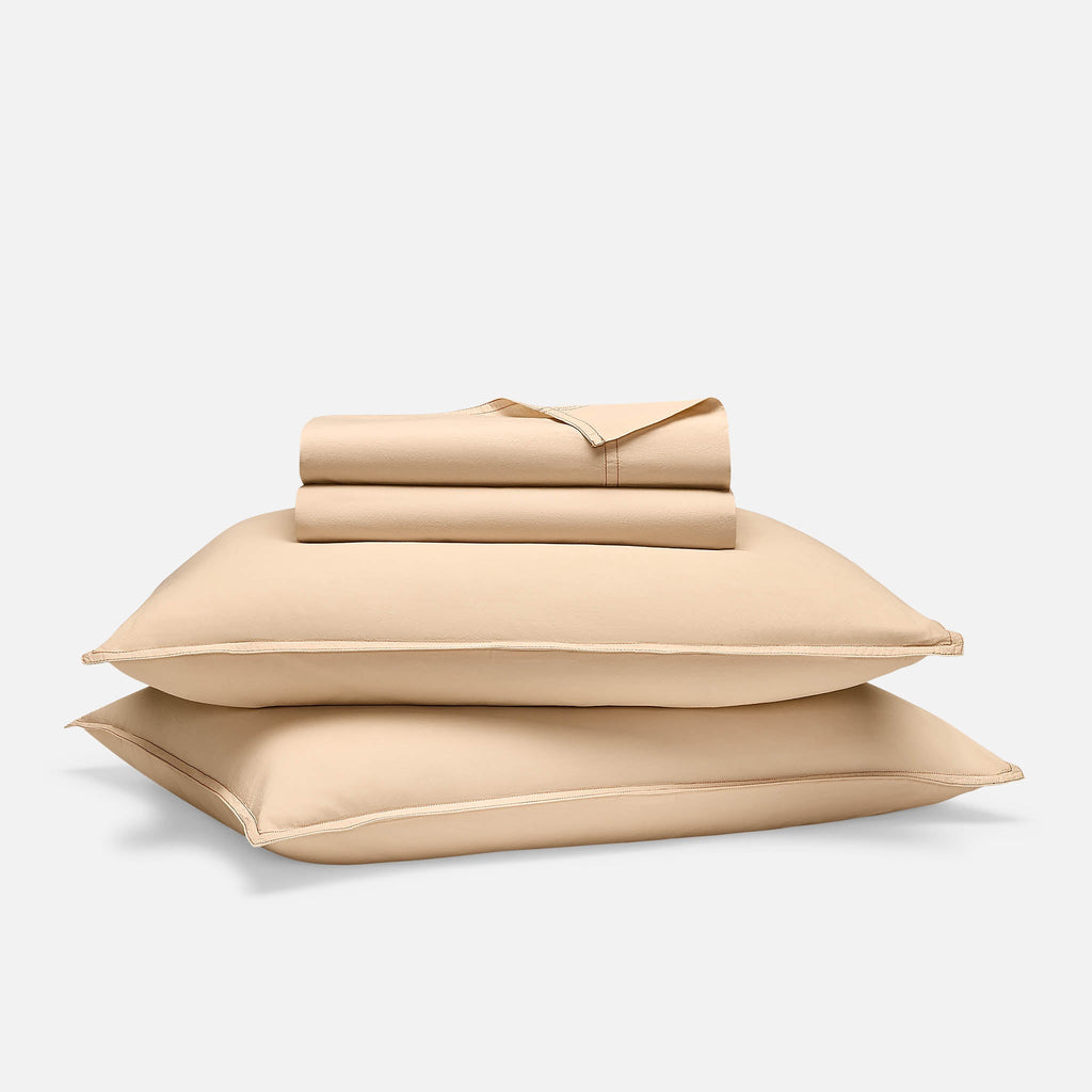 Set of 2 Washed Classic Percale Core Sheet Set Bundle