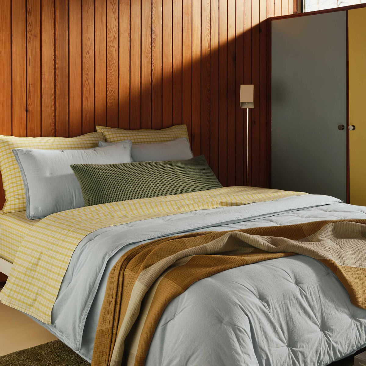 Set of 2 Washed Classic Percale Core Sheet Set Bundle